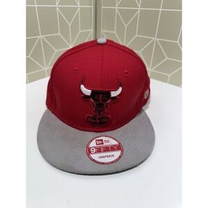 New Era 9Fifty NBA Chicago‎ Bulls  Snapback Black Red Stitched